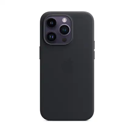 Apple iPhone 14 Pro Leather Case with MagSafe - Midnight *Vystavený*