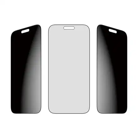PanzerGlass ochranné sklo UWF 2-Way Privacy pre iPhone 17 Pro Max - Black Frame