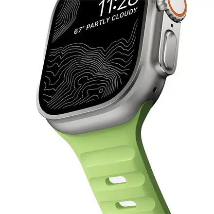 Nomad remienok Sport Strap pre Apple Watch 44-49mm - Glow 2.0