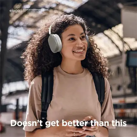 Elago kryt Hybrid Case pre AirPods Max - Clear