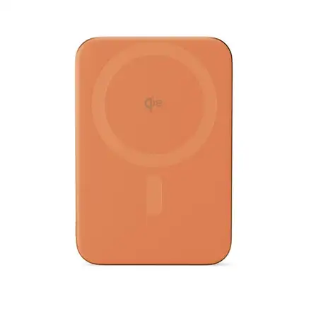Epico UltraPack Qi2 Slim 5000mAh Alu Mag+ Wireless Power Bank EM51 - oranžová