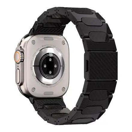 Just Mobile remienok Watch Band pre Apple Watch 44-49mm - Carbon Fiber