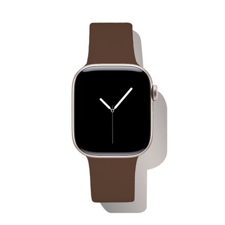 iDeal Silicone Watch Band 38/40/41/42 S-M Mocha Mousse