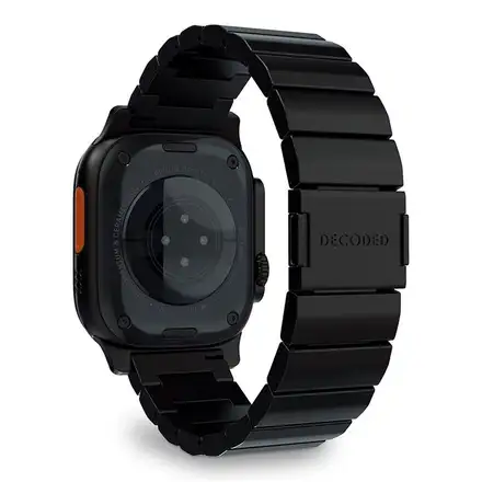 Decoded remienok Titanium Traction Strap pre Apple Watch 44-49mm - Black Titanium