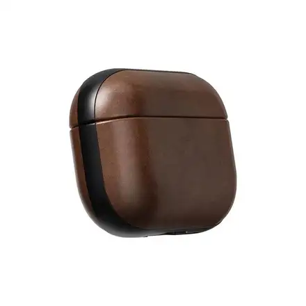 Nomad puzdro Leather Case pre Apple Airpods Pro 3 - Rustic Brown