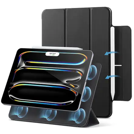 ESR puzdro Rebound Magnetic Case pre iPad Pro 13" M4/M5 - Black