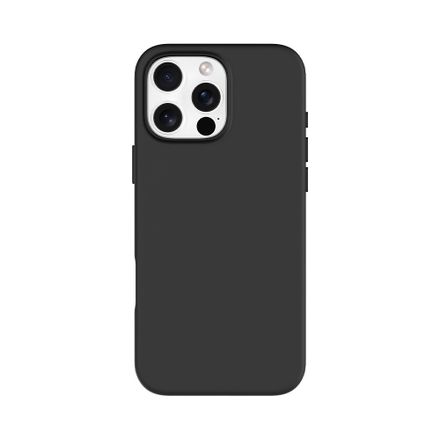 Devia kryt Nature Series Silicone Magnetic Case pre iPhone 16 Pro - Black