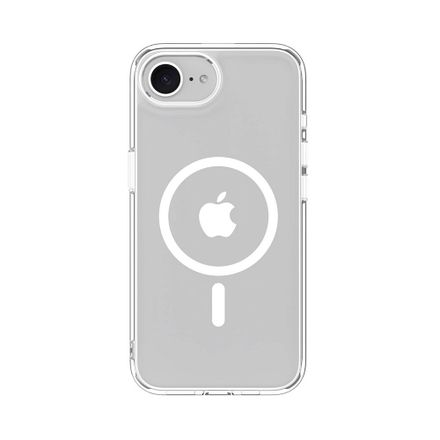 Devia kryt Pure Clear Magnetic Shockproof Case pre iPhone 16e - Clear