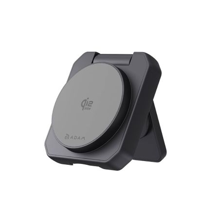 Adam Elements MAG 25 Qi2 25W 2-in-1 Pocket Wireless Charging Station - Gray