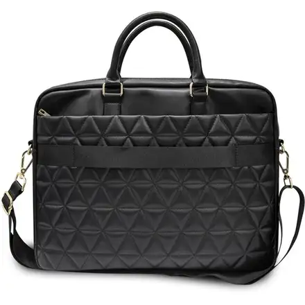 Guess Quilted Taška na MacBook 15" čierna