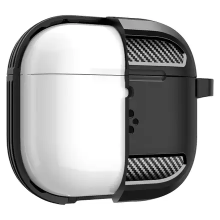 Spigen puzdro Rugged Armor pre Apple Airpods 4/5 - Matte Black