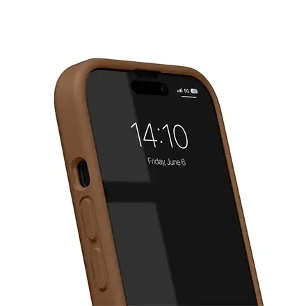 iDeal Fashion Soft Swirl Silicone Case MagSafe iPhone 13/14/15/16e/17e Salted Caramel