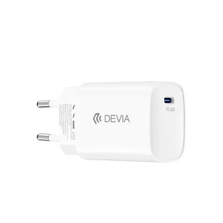 Devia sieťová nabíjačka Ultra6 PD Dynamic Charger 40W (Max 60W) - White