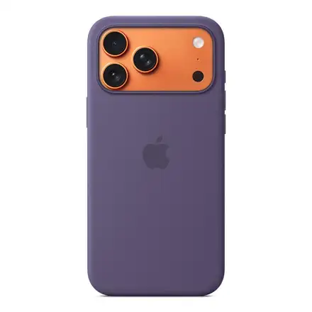 iPhone 17 Pro Max Silicone Case with MagSafe – Fialová hmla