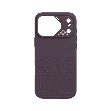 Aiino - Dotty Case with magnet for iPhone 18 Pro - Burgundy