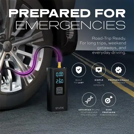 KeySmart Statik TireHero Wireless Air Pump