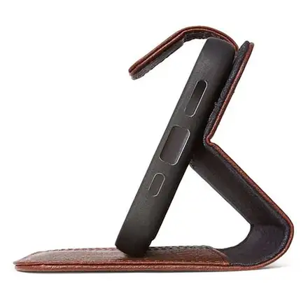 Decoded puzdro Leather Detachable Wallet pre iPhone 12 mini - Brown