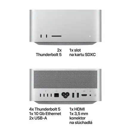 CTO Mac Studio Apple M5 Ultra 30-core CPU 64-core GPU 96GB 2TB