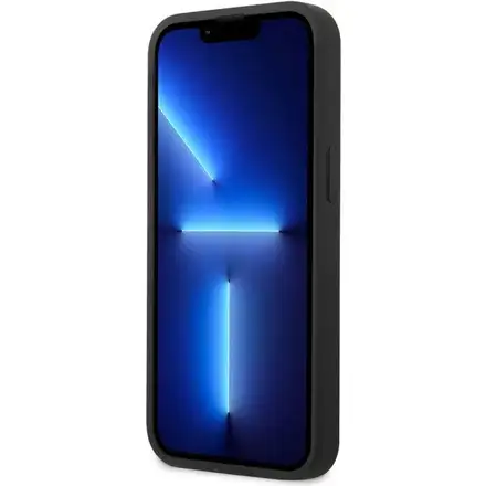 Guess PU 4G Metal Logo kryt iPhone 14 hnedý
