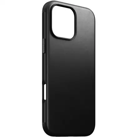 Nomad kryt Modern Leather Case Magsafe pre iPhone 16 Pro Max - Black