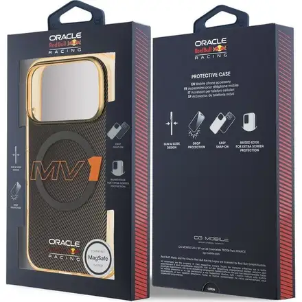 Red Bull PC Double Layer MV1 MagSafe Zadný Kryt pre iPhone 17 Pro Max šedá