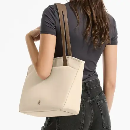 TomToc taška Versatile T23 Tote Bag pre Macbook Pro 16" M1/M2/M3/M4 - Khaki