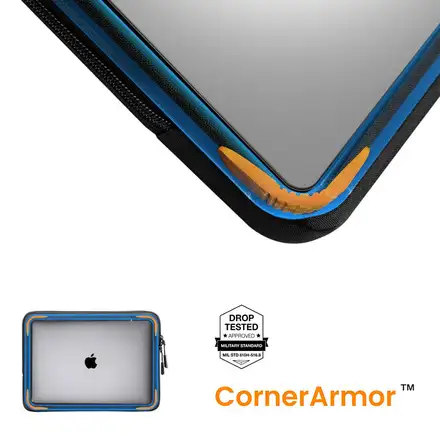 Tomtoc puzdro Recycled Sleeve with Pouch pre Macbook Pro 14" M1/M2/M3/M4 - Black