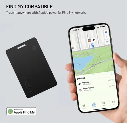 FIXED Tag Card 2 Smart Tracker s podporou Find My - modrá