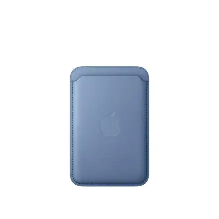 iPhone FineWoven Wallet with MagSafe – Wildflower Blue