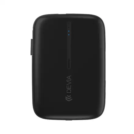 Devia powerbank Kintone Built-in Dual Cable 10000 mAh - White