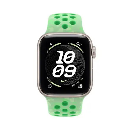 Apple Watch 40mm Green Spark Nike Sport Band - S/M