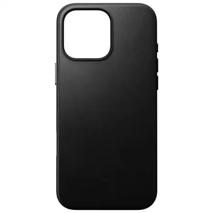 Nomad kryt Traditional Leather Case Magsafe pre iPhone 16 Pro Max - Black