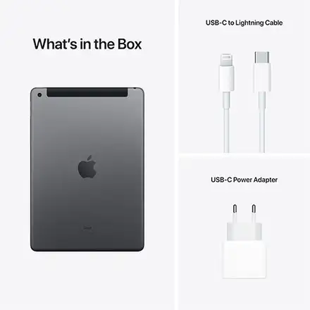 iPad 10,2" (2021) Wi-Fi + Cellular 64 GB kozmická sivá *Trieda B*