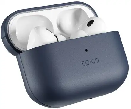 Epico Leather Case pre Airpods Pro 3 - modrá