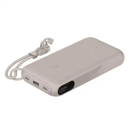 Belkin Boost Charge Powerbank 20K with Display - Sand