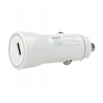 ER POWER držiak do auta Car Vent Mount pre Magsafe + 20W Charger - White