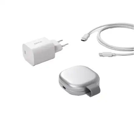 Epico UltraBase Qi2 25W 2in1 Fold Metal Mag+ Wireless Charger EF35 - silver