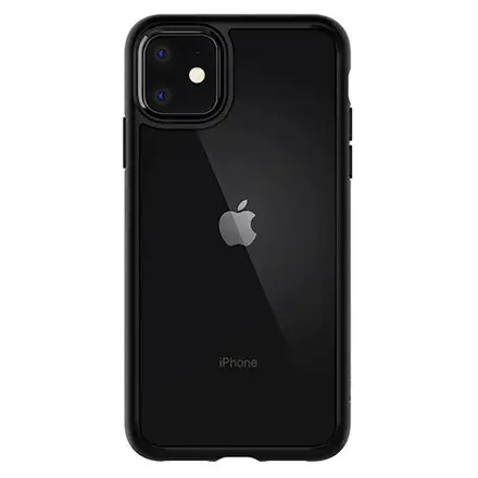 Spigen kryt Ultra Hybrid pre iPhone 11 - Matte Black