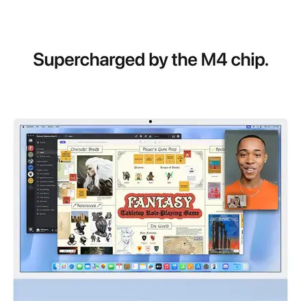 iMac 24" 4.5K Apple M4 8C CPU 8C GPU 16GB 256GB Modrý SK