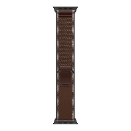 Apple Watch 49mm Dark Umber Trail Loop - M/L - Black Titanium Finish