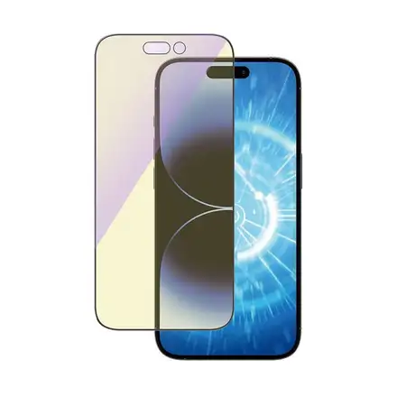 PanzerGlass ochranné sklo UWF AB Anti-Bluelight pre iPhone 14 Pro - Black Frame