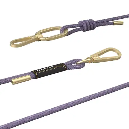 SwitchEasy šnúrka Strap+Strap Card 6mm Phone Lanyard - Very Peri