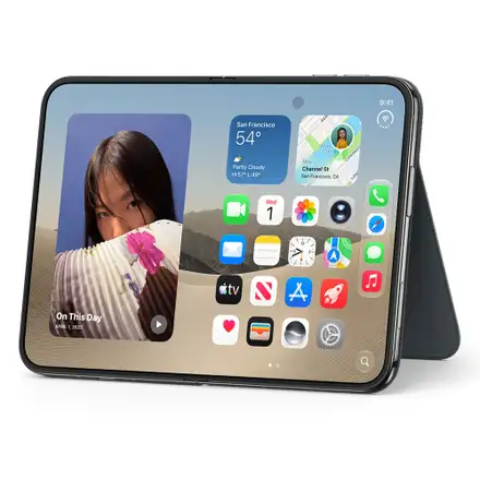iPhone Duo Folio with Kickstand - Navy Blue