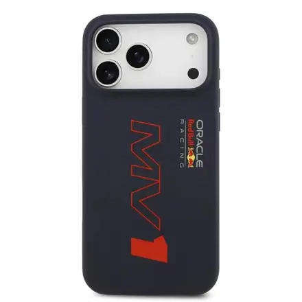Red Bull Silicone MV1 MagSafe Zadný Kryt pre iPhone 17 Pro modrý