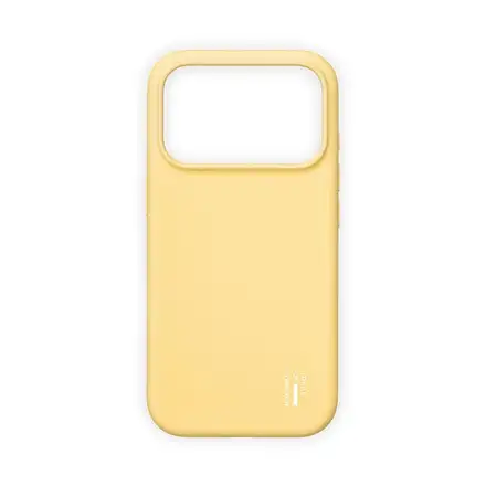 iDeal Silicone Case MagSafe iPhone 17 Pro Soft Lemon