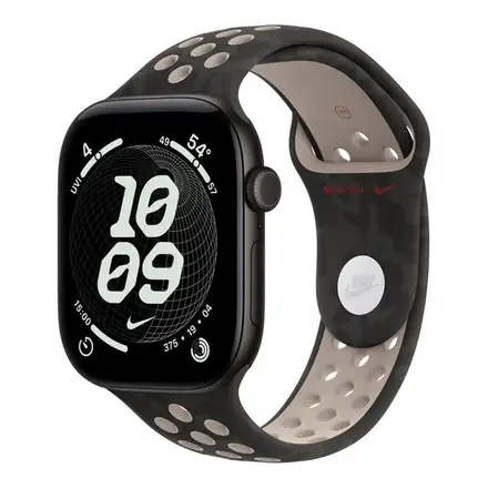Apple Watch 46mm After Dark Black Nike Sport Band - S/M
