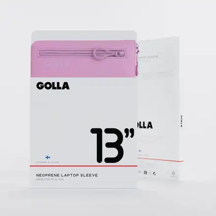 GOLLA Sleeve Metro Neoprene 13" Pastel Lilac