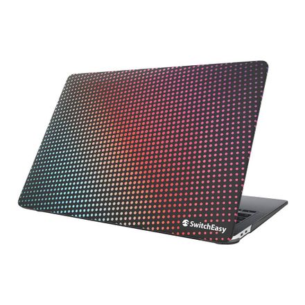 SwitchEasy Hardshell Dots Case pre MacBook Air 13" M2/M3/M4 - Rainbow