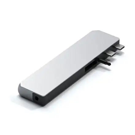 Satechi USB-C Pro Hub Max Adapter - Silver Aluminium