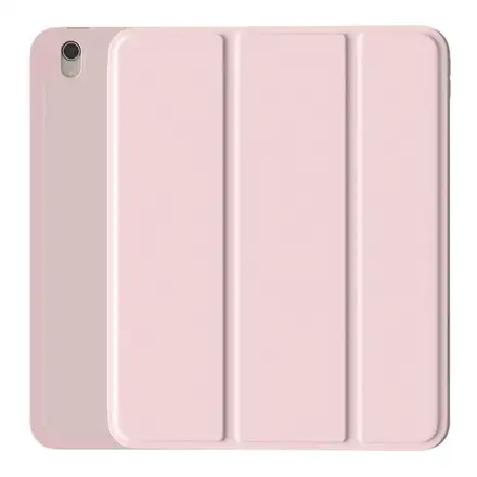 Devia puzdro Leather Case with Pencil Slot pre iPad Pro 13" M4/M5 - Light Pink